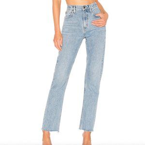 NWOT AGOLDE CHERIE HIGH RISE STRAIGHT JEANS